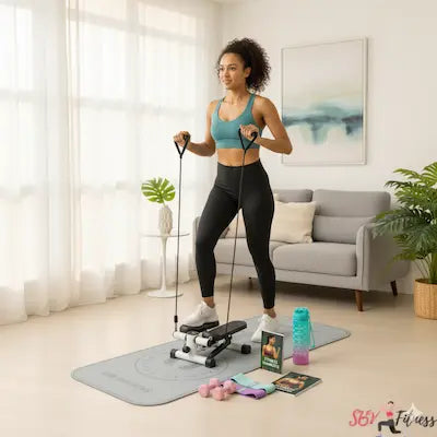 exercices-fessiers-maison-femme-mini-stepper-raffermir-tonifier-fessiers