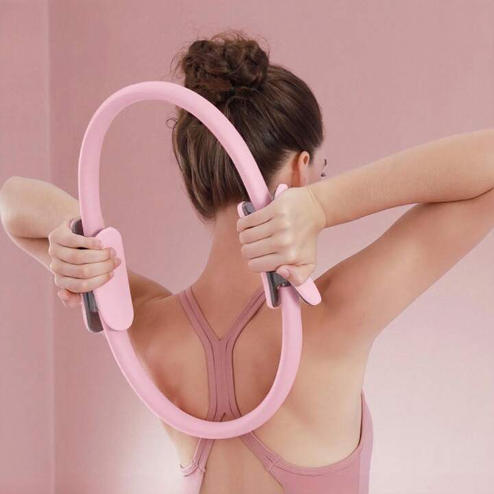 Pack Pilates 4 en 1 – Anneau, Balle, Bandes de Résistance, Bracelets Lestés | Fitness à Domicile