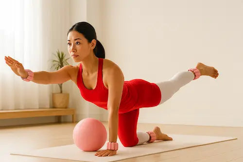 Kit Pilates Complet 8-en-1 : Tapis Premium Inclus | Force Douce & Posture Parfaite à Domicile