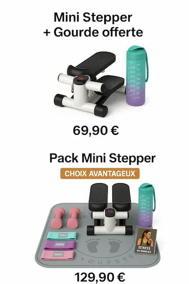 Mini Stepper femme – Appareil Cardio Compact avec Écran LCD | Strong & Fit™