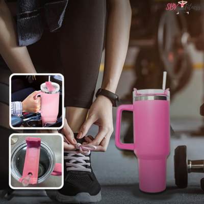 Gourde isotherme | STRONG & FIT ™ - Acier Inoxydable, 1200 ml, Boisson Fraîche ou Chaude 12h