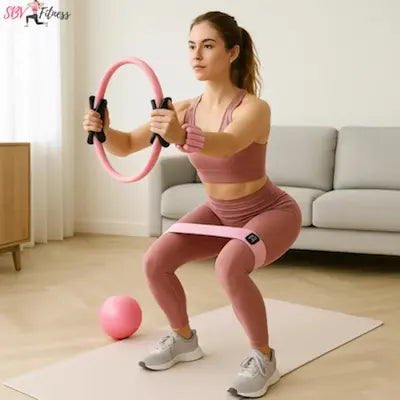Kit Pilates Complet 8-en-1 : Tapis Premium Inclus | Force Douce & Posture Parfaite à Domicile