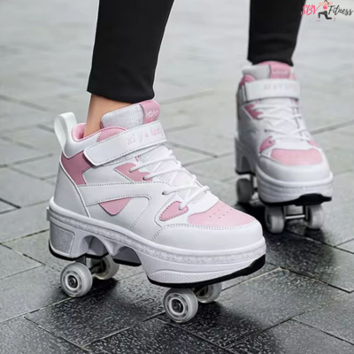Patins à roulettes rétro femme – Confort & style urbain | STRONG & FIT™