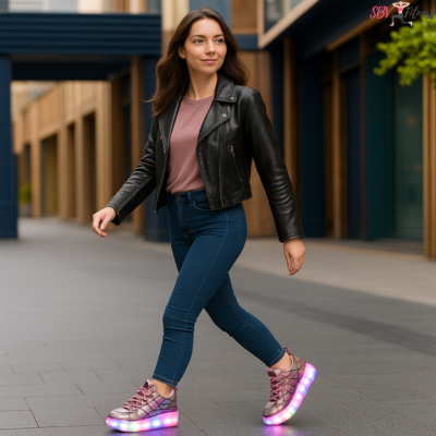 Patins à roulettes rétro femme – Confort & style urbain | STRONG & FIT™