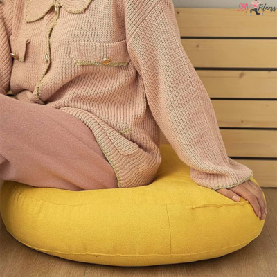Zafu (Coussin de méditation) ergonomique – Alignement et confort prolongé | YOGAZEN FIT™