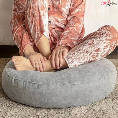 Zafu (Coussin de méditation) ergonomique – Alignement et confort prolongé | YOGAZEN FIT™