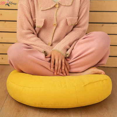 Zafu (Coussin de méditation) ergonomique – Alignement et confort prolongé | YOGAZEN FIT™