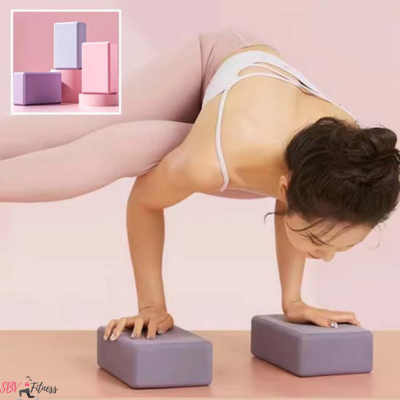 Brique de Yoga/Pilates ( 2) en mousse haute densité – Soutien et stabilité optimale