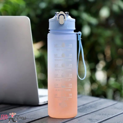 Gourde Motivation Sport & Fitness YOGAZEN FIT™- La Bouteille Réutilisable Idéale avec Infuseur à Fruits