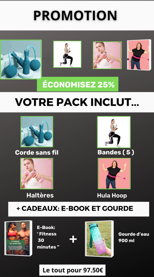 Pack " Entraînement complet à domicile "