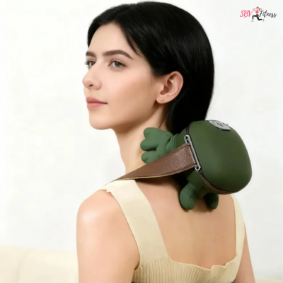 Masseur Portable Polyvalent & Chauffant – Mains Libres pour Corps Entier, Nuque & Dos