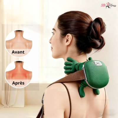 SBV Fitness | Pack Cardio Expert : Tapis Pliable 2.5 HP (Charge Max 159 kg) + Récupération Cervicale Chauffante