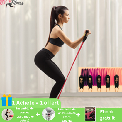 ENSEMBLE DE CORDES DE RÉSISTANCE| STRONG AND FIT™