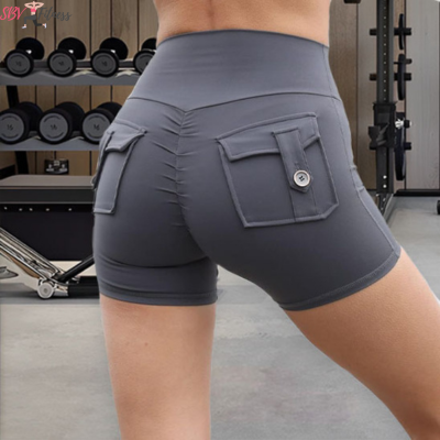 Short de sport femme avec poches