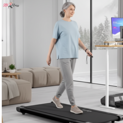 Tapis Roulant Pliable 2.5 HP SBV Fitness | Silencieux, 159 kg Max – Idéal Appartement