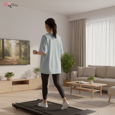 SBV Fitness | Pack Cardio Expert : Tapis Pliable 2.5 HP (Charge Max 159 kg) + Récupération Cervicale Chauffante